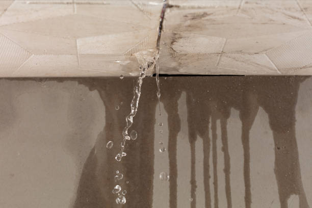 Professional Water Damage Inspection technician working in Oklahoma City, OK